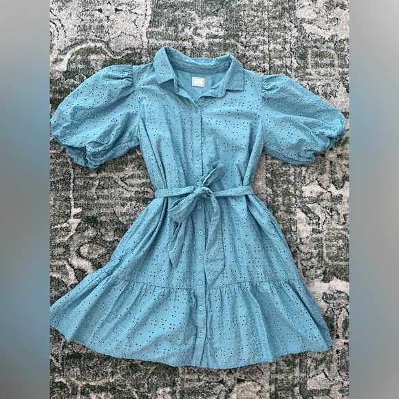 crown & ivy Dresses & Skirts - Society Social X Crown Ivy - Puff-Sleeve Mini Dress